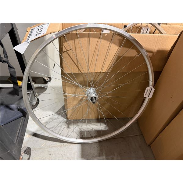 ROUE ARRIÈRE DAMCO 27 PO ARGENT