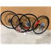 Image 1 : LOT DE 4 JANTES FORMAT ENFANT ASSORTIES