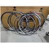 Image 1 : LOT DE 11 JANTES 27 PO SANS MOYEU NI RAYONS ASSORTIES