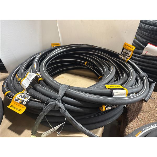 LOT DE 20 PNEUS CONTINENTAL CONTACT SPEED FORMATS ASSORTIS