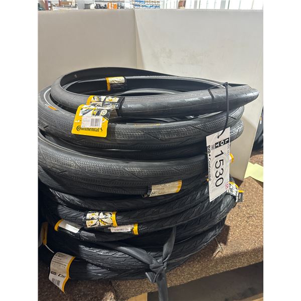LOT DE 24 PNEUS CONTINENTAL ASSORTIS
