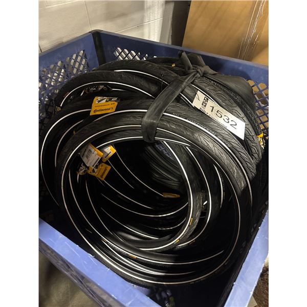 LOT DE 23 PNEUS CONTINENTAL ASSORTIS
