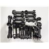 Image 1 : LOT DE 20 POTENCES EN CARBONE ASSORTIES