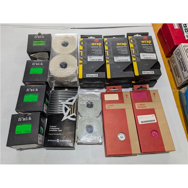 LOT DE 16 RUBANS DE GUIDON ASSORTIS