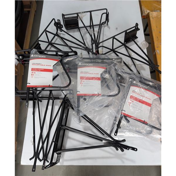 LOT DE 8 PORTE-BAGAGES ARRIÈRE ASSORTIS