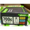 Image 2 : BOÎTE DE 50 CHAMBRES À AIR EVO 700C X 35/44, VALVE PRESTA 48 MM