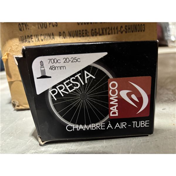 BOÎTE DE 50 CHAMBRES À AIR VALVE PRESTA 700C X 20-25
