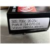 Image 2 : BOÎTE DE 50 CHAMBRES À AIR VALVE PRESTA 700C X 20-25