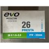 Image 2 : LOT DE 40 CHAMBRES À AIR EVO 26 PO (ÉPAISSEURS ASSORTIES)