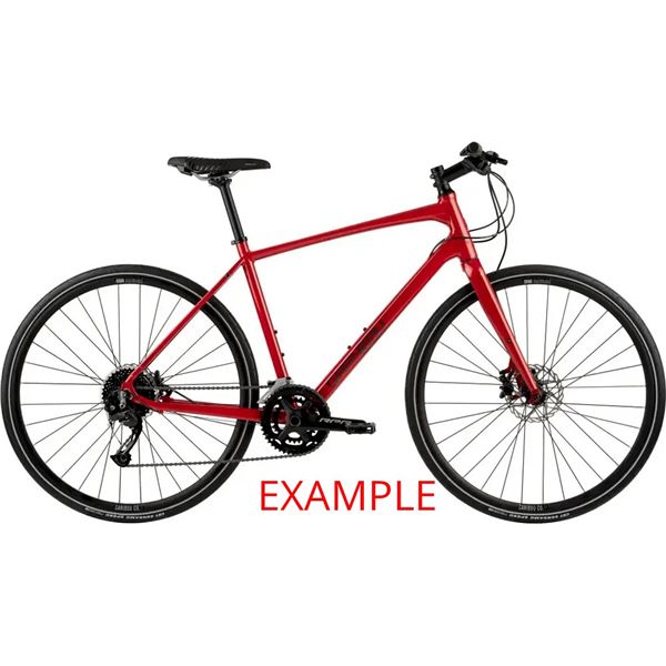 VÉLO HYBRIDE GARNEAU URBANIA 1, GRAND CADRE, 18 VITESSES, ROUGE BRILLIANT, EN BOÎTE