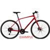 Image 1 : VÉLO HYBRIDE GARNEAU URBANIA 1, GRAND CADRE, 18 VITESSES, ROUGE BRILLIANT, EN BOÎTE