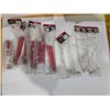 Image 1 : LOT DE 11 EMBALLAGES DE RAYONS POUR VÉLO D’ENFANT (BLANC / ROUGE)