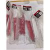 Image 4 : LOT DE 11 EMBALLAGES DE RAYONS POUR VÉLO D’ENFANT (BLANC / ROUGE)