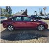 Image 7 : DUNCAN - 2006 HONDA CIVIC  RED 329979 KMS - D808190