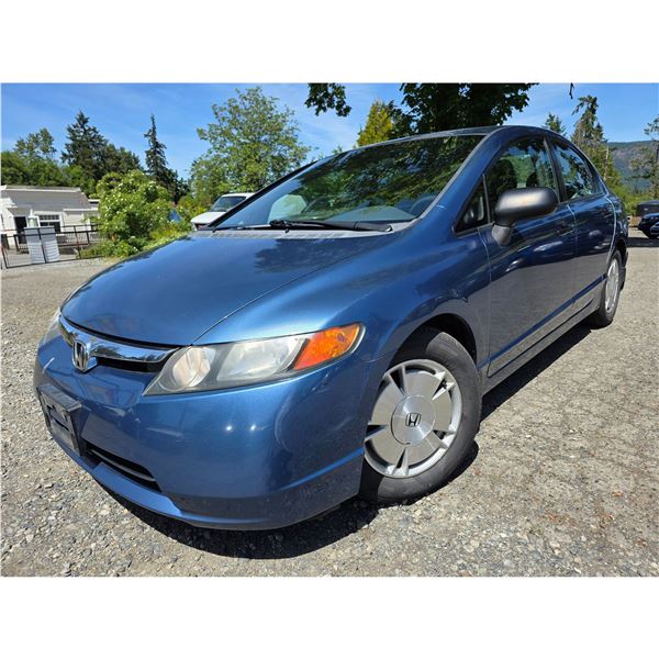 DUNCAN - 2008 HONDA CIVIC BLUE 258902 KMS - D023685