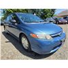 Image 5 : DUNCAN - 2008 HONDA CIVIC BLUE 258902 KMS - D023685