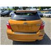 Image 11 : 0B DUNCAN - 2009 TOYOTA COROLLA MATRIX ORANGE  293611 KMS - D009976