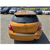 Image 12 : 0B DUNCAN - 2009 TOYOTA COROLLA MATRIX ORANGE  293611 KMS - D009976