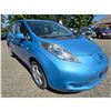 Image 5 : 0Z DUNCAN - 2012 NISSAN LEAF BLUE 120393 KMS - J018316