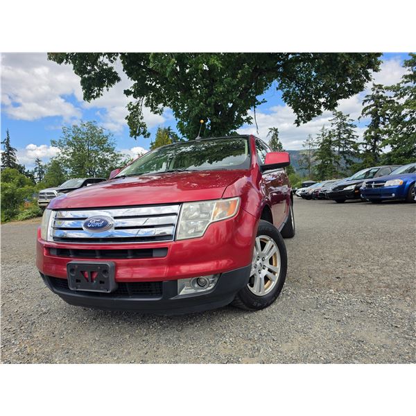 DUNCAN - 2007 FORD EDGE BURGANDY 236880 KMS - JA71187A