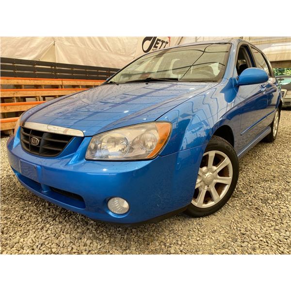 PARKSVILLE - 2005 KIA SPECTRA BLUE 291072 KMS - D107646
