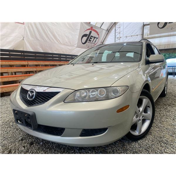 PARKSVILLE - 2005 MAZDA MAZDA6 BROWN 191315 KMS - DM14895