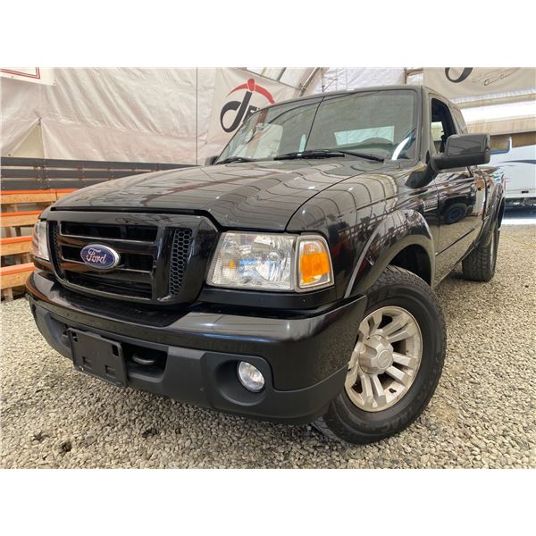 PARKSVILLE - 2010 FORD RANGER BLACK 226172 KMS - DA14514