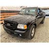 Image 3 : PARKSVILLE - 2010 FORD RANGER BLACK 226172 KMS - DA14514