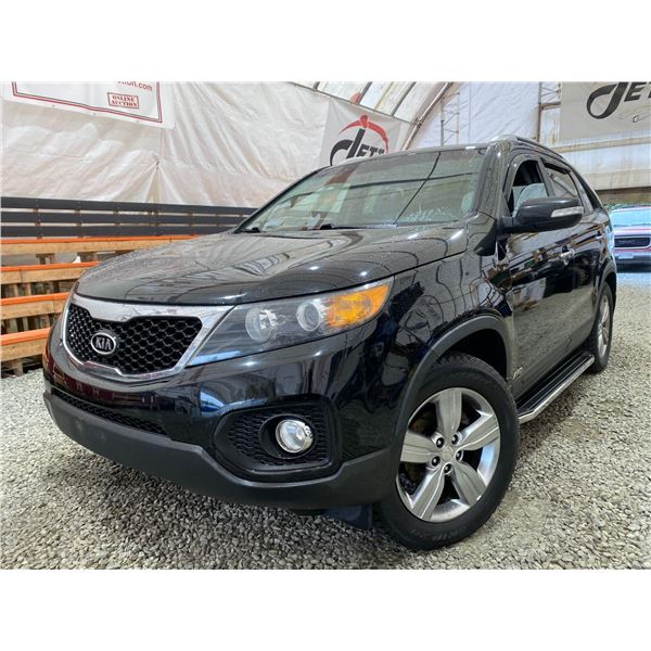 PARKSVILLE - 2012 KIA SORENTO BLACK 201898 KMS - B234945