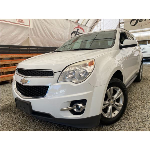 PARKSVILLE - 2013 CHEVROLET EQUINOX WHITE 198037 KMS - B388660