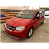 Image 3 : PARKSVILLE - 2014 DODGE GRAND CARAVAN RED 155865 KMS - D419103