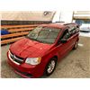 Image 4 : PARKSVILLE - 2014 DODGE GRAND CARAVAN RED 155865 KMS - D419103