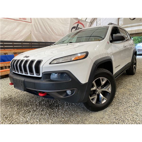 PARKSVILLE - 2014 JEEP CHEROKEE WHITE 173944 KMS - D168071