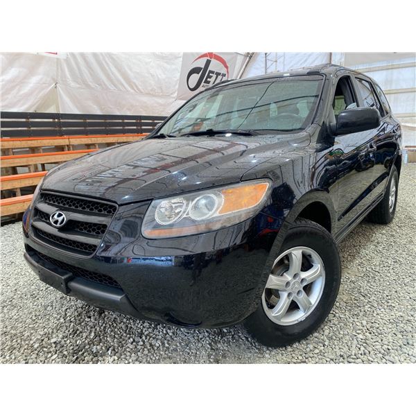 PARKSVILLE - 2007 HYUNDAI SANTA FE BLACK 314681 KMS - D019354