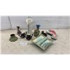Image 1 : Bay Keramik West German Drip Glaze Pitcher, Ceramic Swan Dishes, Vases, and More