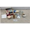 Image 1 : Vintage Ronson CFL Mark II Electric Shaver, Renown Hair Clipper, Perfume Atomizer, and More