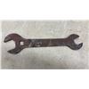 Image 3 : Vintage Ice Tongs with Ring Handle and Open-End Wrench