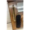 Image 9 : Vintage Wood Hall Tree with Brushes, Metal Clown Sculpture, Bird Figurines and More