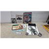 Image 1 : Steelcraft Juvenile Automobiles Tin Sign, Aviator Coloring Book, Pilot Logbook, and More