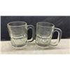 Image 2 : Vintage A&W Root Beer Glass Mugs in Assorted Sizes, Set of Seven
