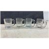 Image 5 : Vintage A&W Root Beer Glass Mugs in Assorted Sizes, Set of Seven