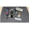 Image 1 : McDonald's Millennium Outstanding Employee Watch with Tin and Golf Bag Tag, Vintage Earrings & More