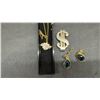 Image 4 : McDonald's Millennium Outstanding Employee Watch with Tin and Golf Bag Tag, Vintage Earrings & More