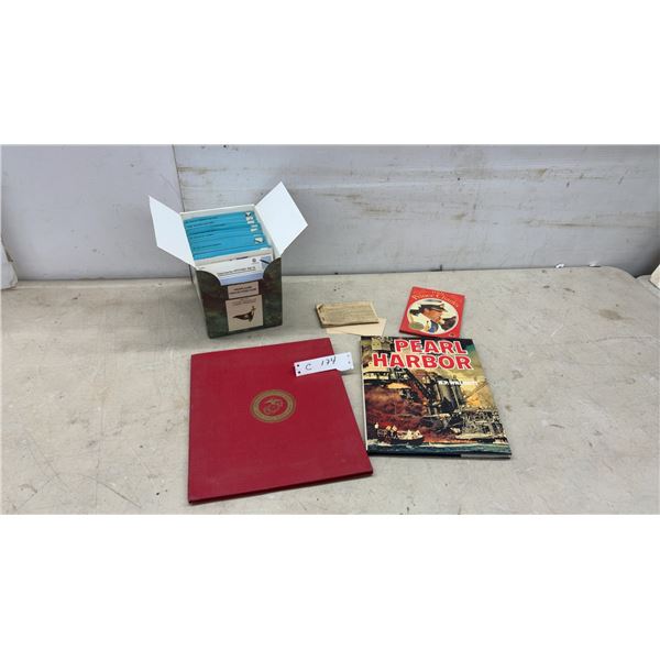 Pearl Harbor by H.P. Willmott, Warplanes Collectors Club Cards, Marine Corps Book, and More
