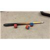 Image 3 : Wooden Wall-Mounted Pool Cue Racks, Ball Racks, Billiard Balls, and Chalk