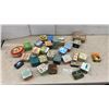 Image 1 : Collection of Fossil Watch Tins, Gallaher's Tobacco Tin, and More