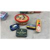 Image 5 : Collection of Fossil Watch Tins, Gallaher's Tobacco Tin, and More