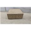 Image 6 : Vintage Acme Seeley Cardwheel Rotary Card File & Two-Drawer Index Card Cabinet