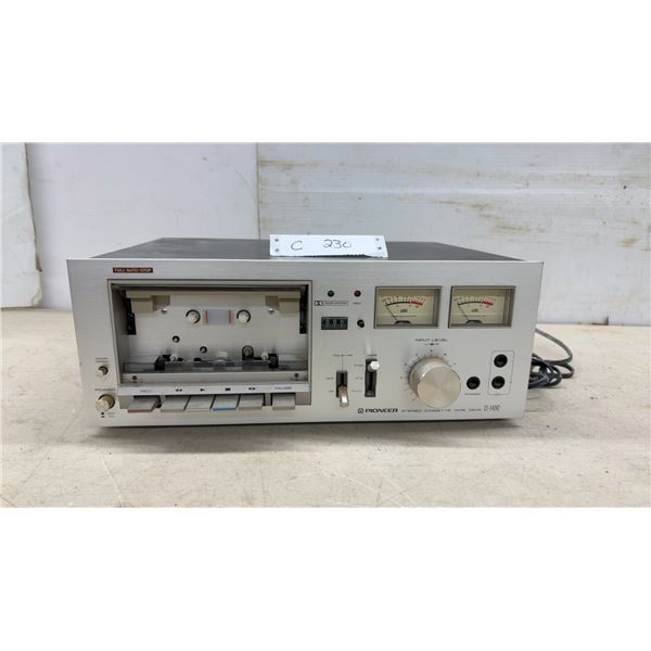 Pioneer CT-F4242 Stereo Cassette Tape Deck with Dolby System and Full Auto-Stop