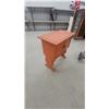 Image 2 : Rustic Colonial-Style Accent Cabinet with Brass Ring Pulls and Pedestal Base30 x 28 x 15"